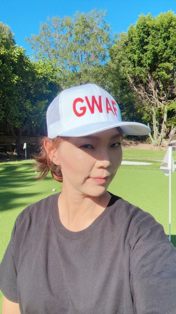 Golf with Aimee Foundation Trucker Hat Embroidered - Men Women GWAF Cap