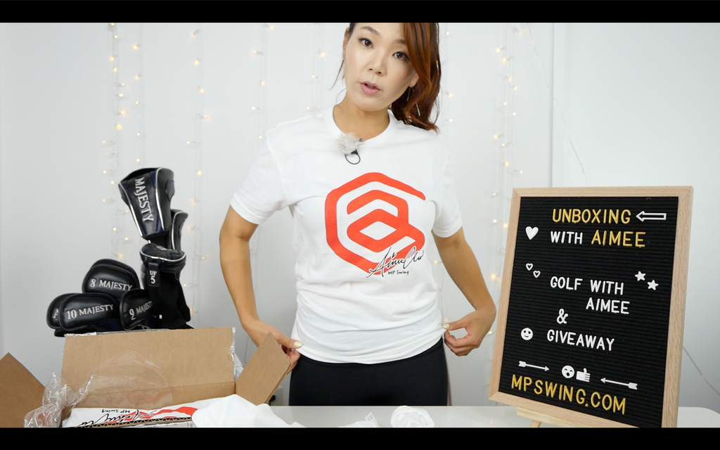 Golf with Aimee Logo T-shirts